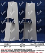  - 85 cm Karton Ayak - Ayaklı Poster Tutucu 250 Adet